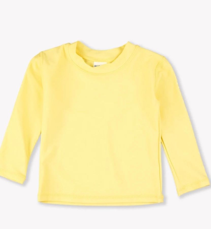 251 Banana Yellow Rash Guard