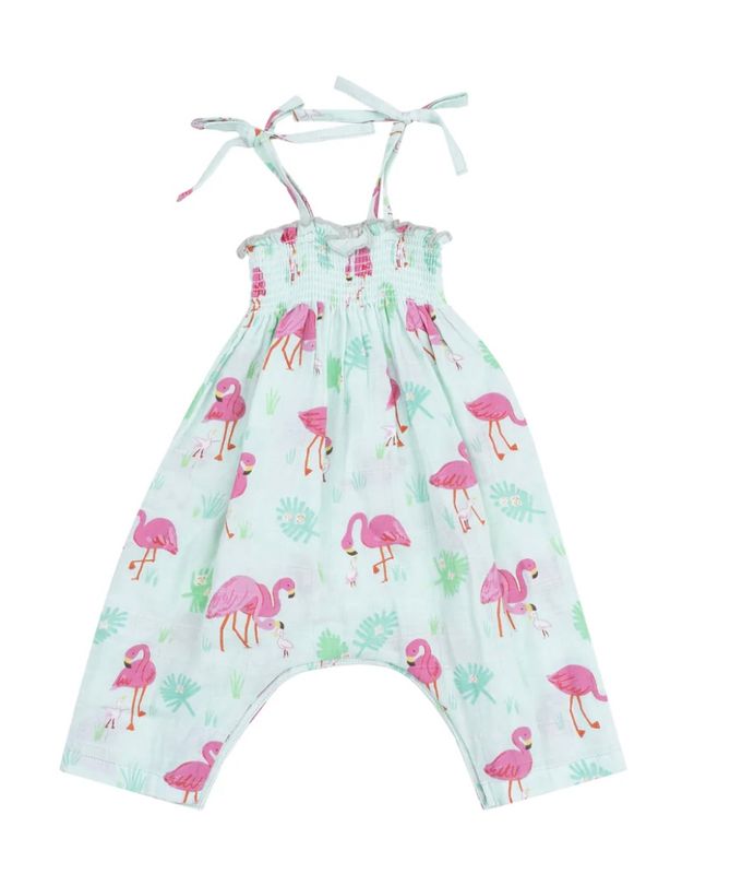 254 Flamingo Romper