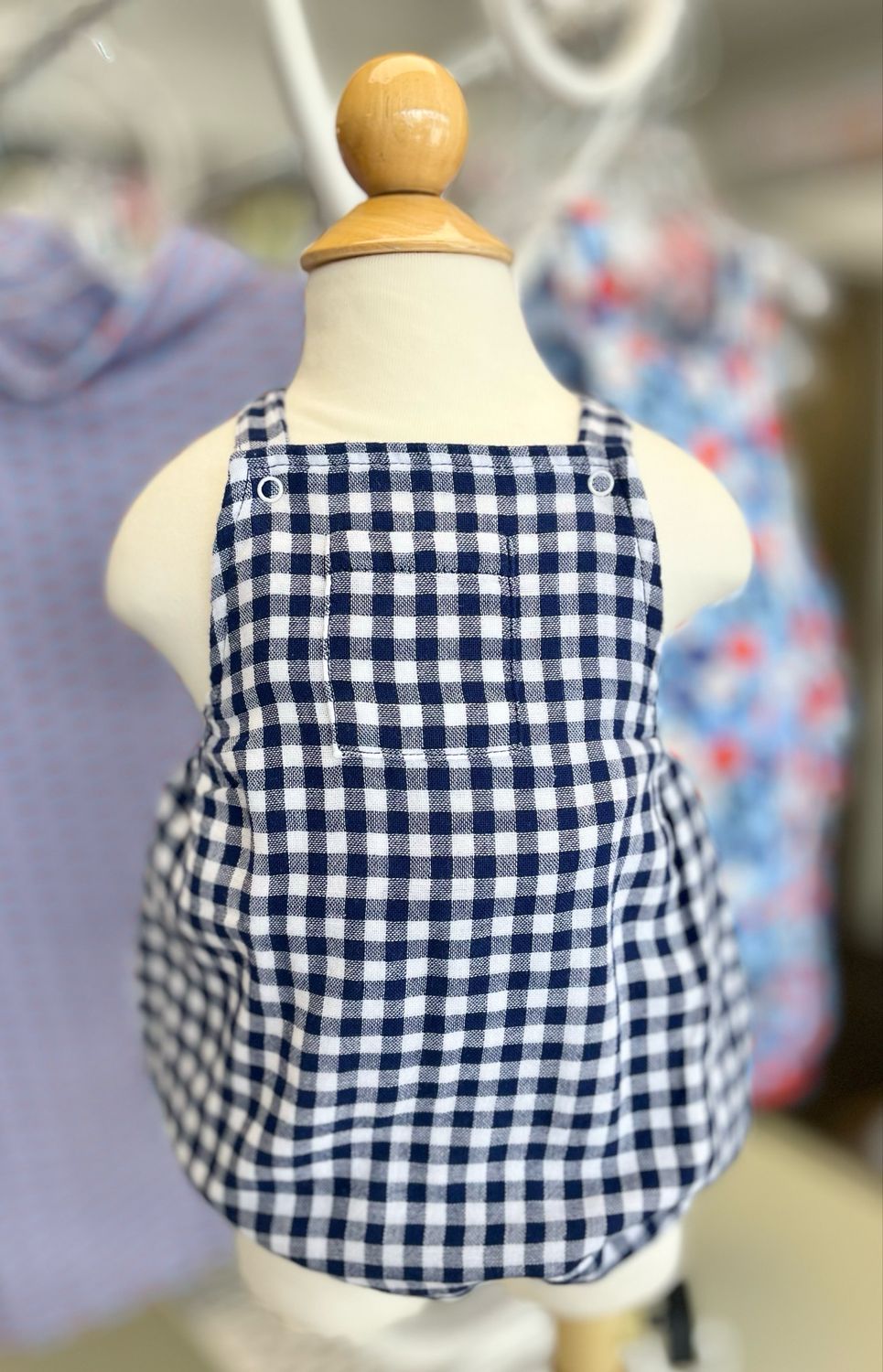 331 Navy Sunsuit