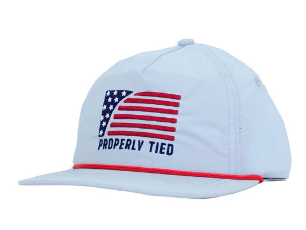 347 Properly Tied Flag Rope Hat