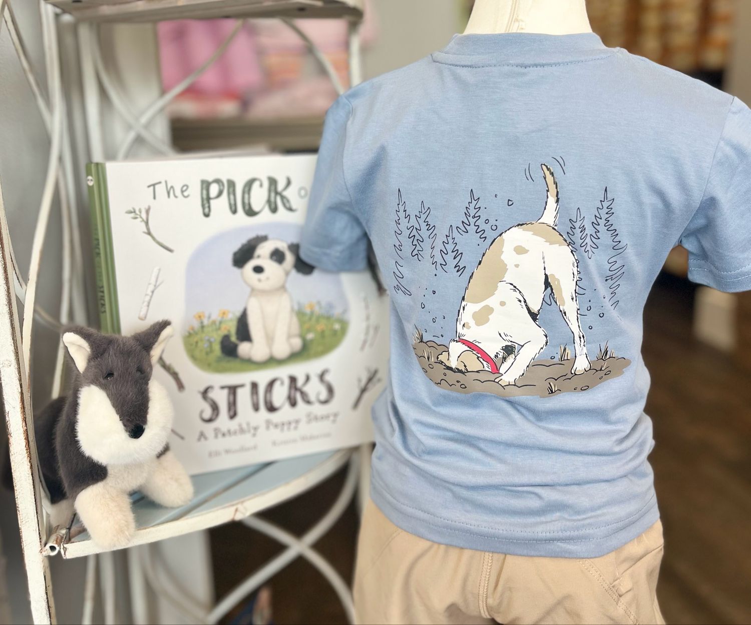 378 Patchly Puppy Tee