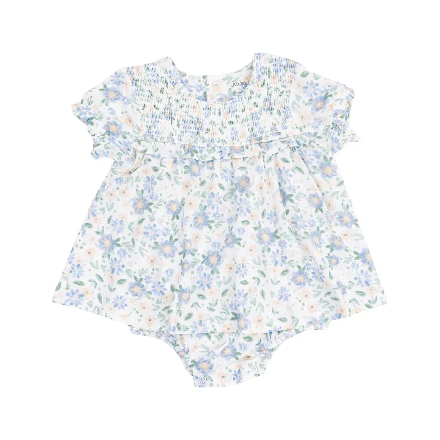 370 Smocked Ruffle Bubble