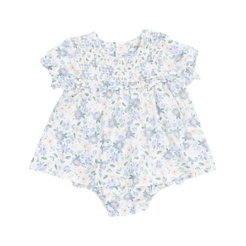 370 Smocked Ruffle Bubble