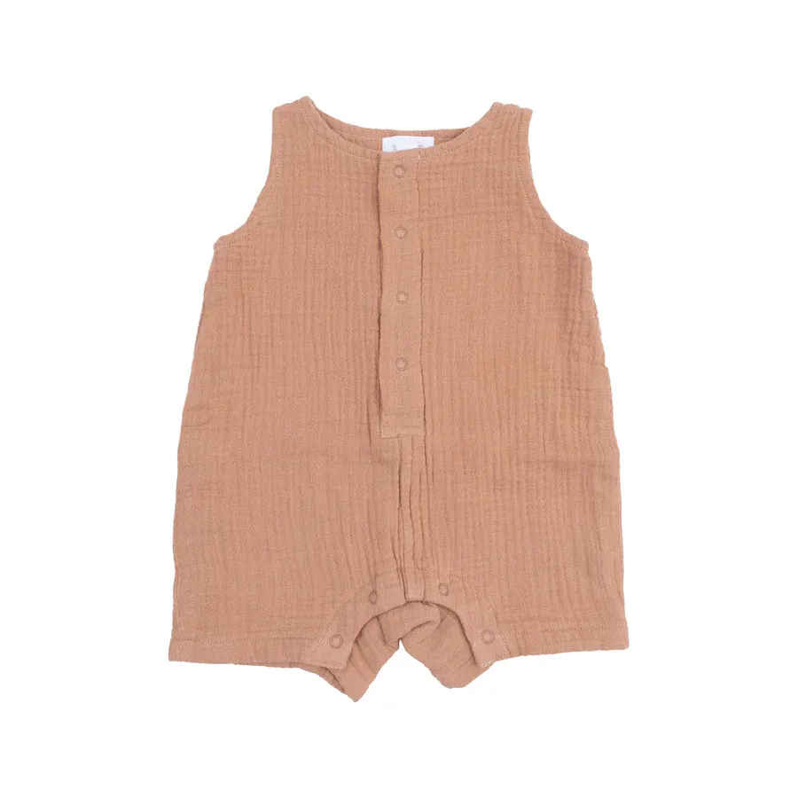 381 Sleeveless Shortie Romper