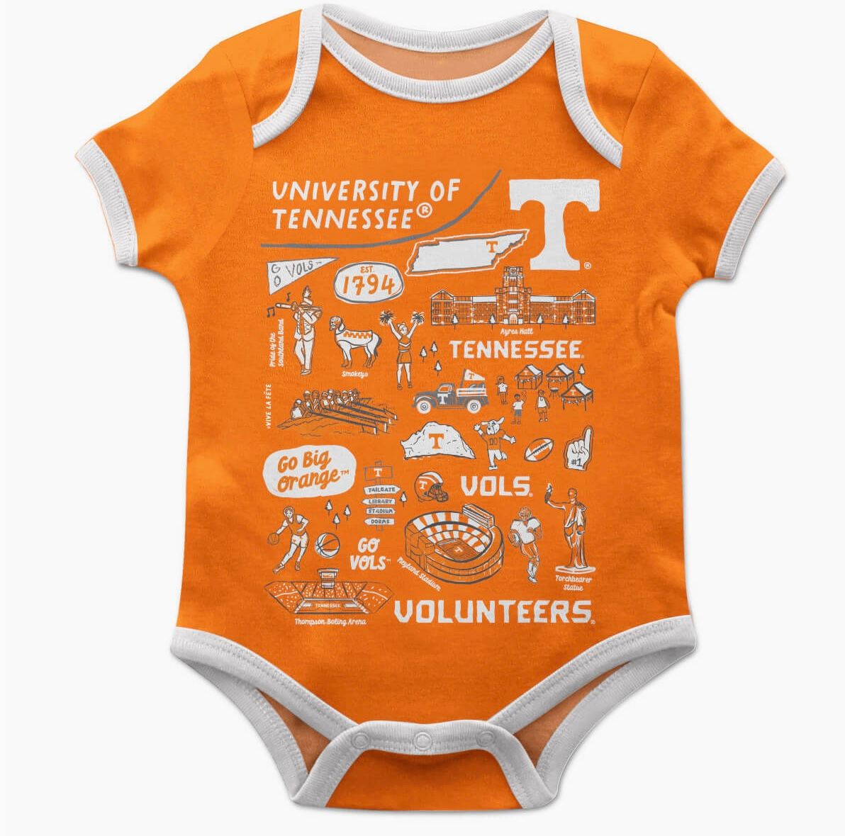 406 Tennessee Vols Bodysuit
