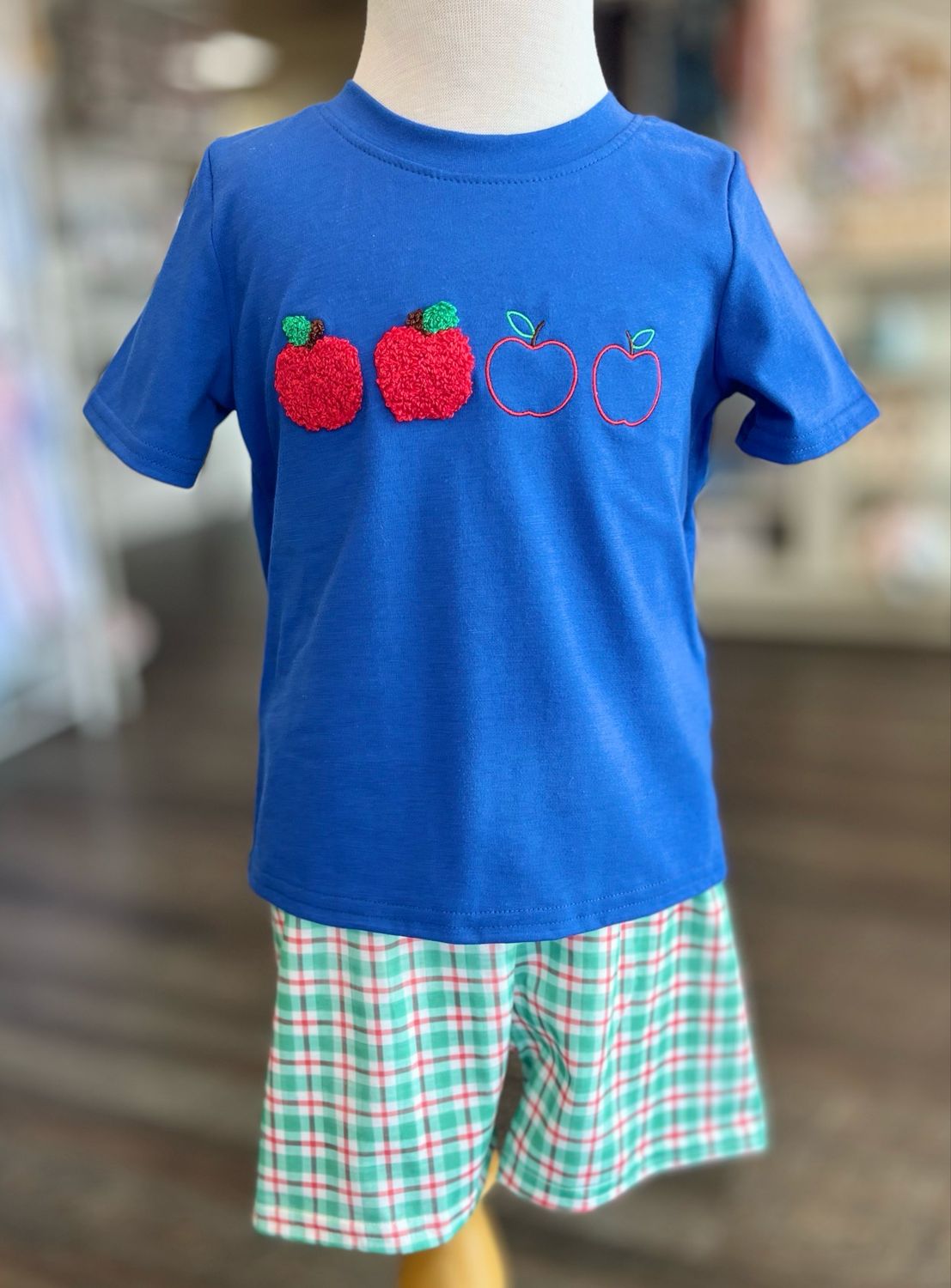 418 Back To School Short Set