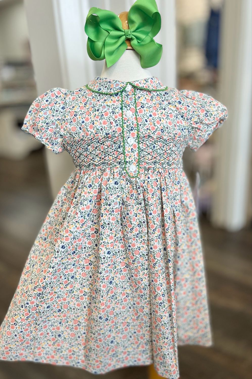 463 Wrenlie Smocked Dress