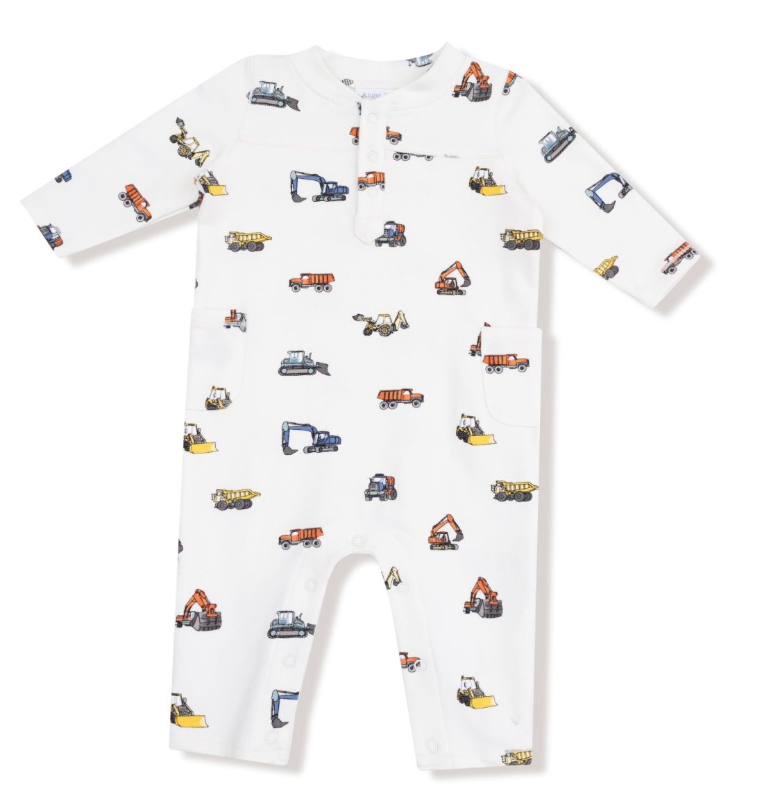 515 Construction Vehicles Romper