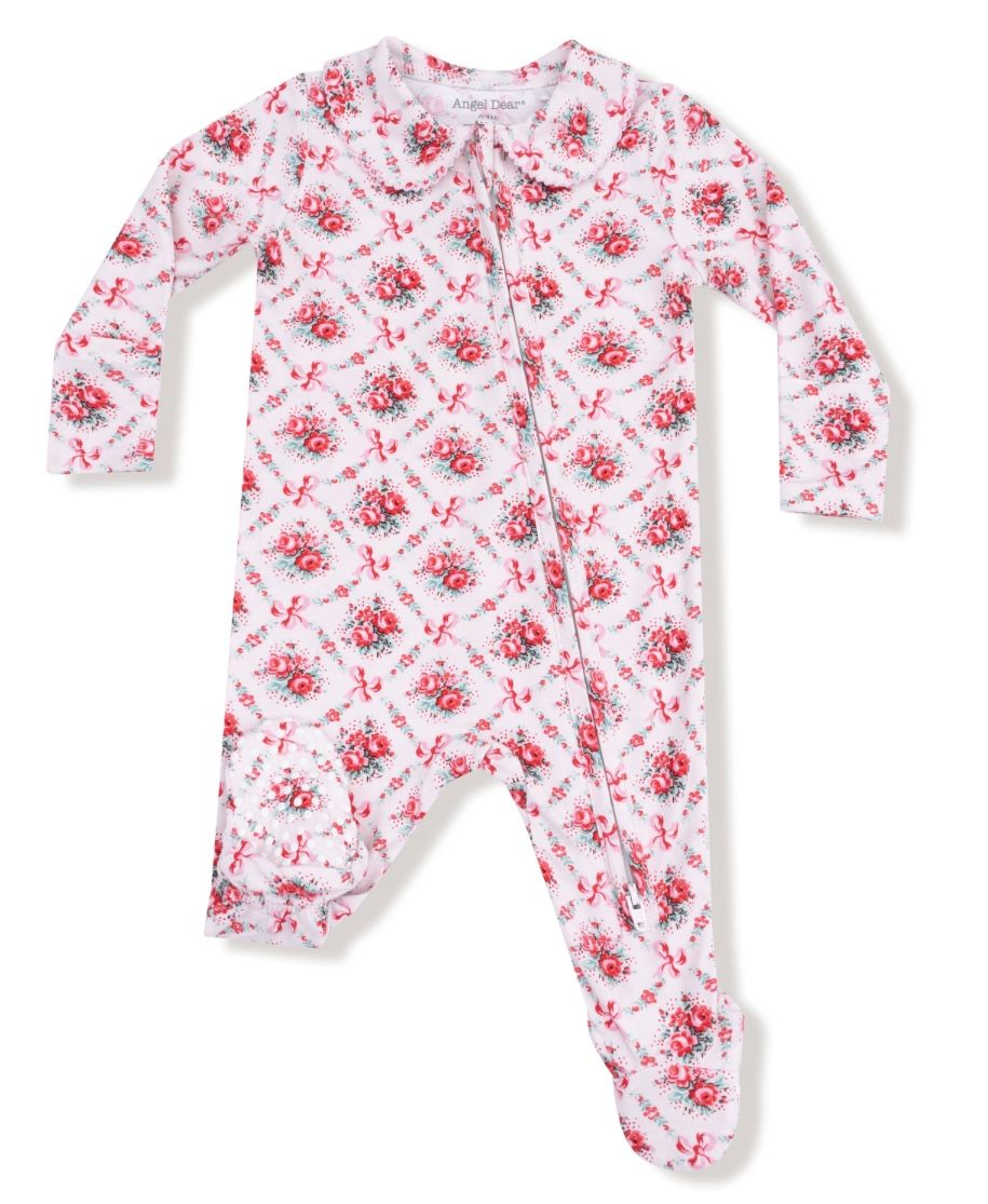 521 Rose Bow Footie