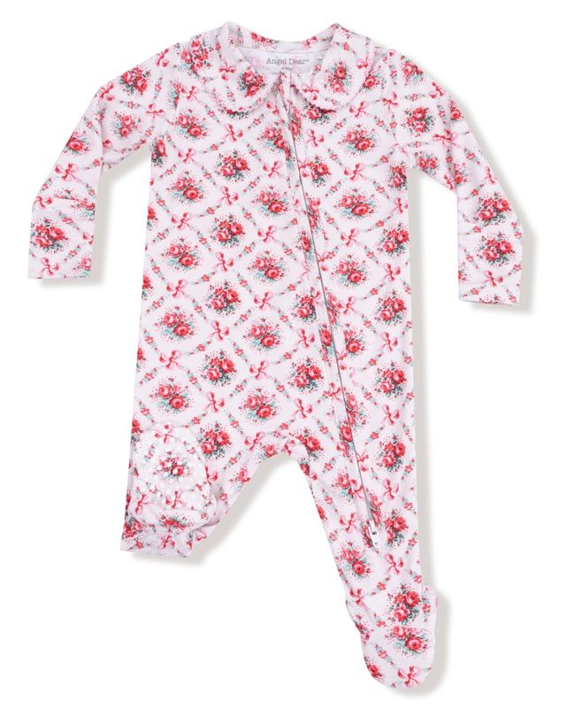 521 Rose Bow Footie 521 Rose Bow Footie