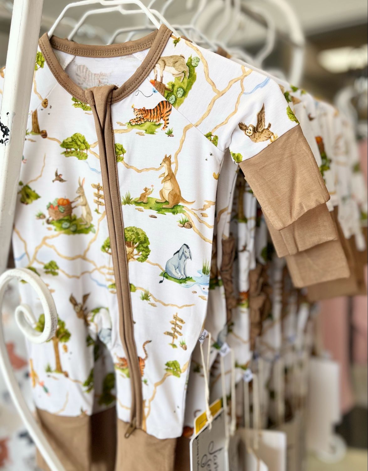 532 Oh Bother Zip Pajama