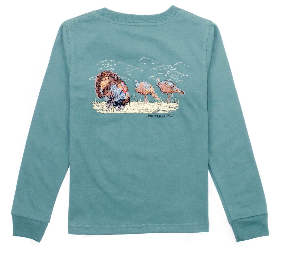 569 Properly Tied Turkey Hunt Tee