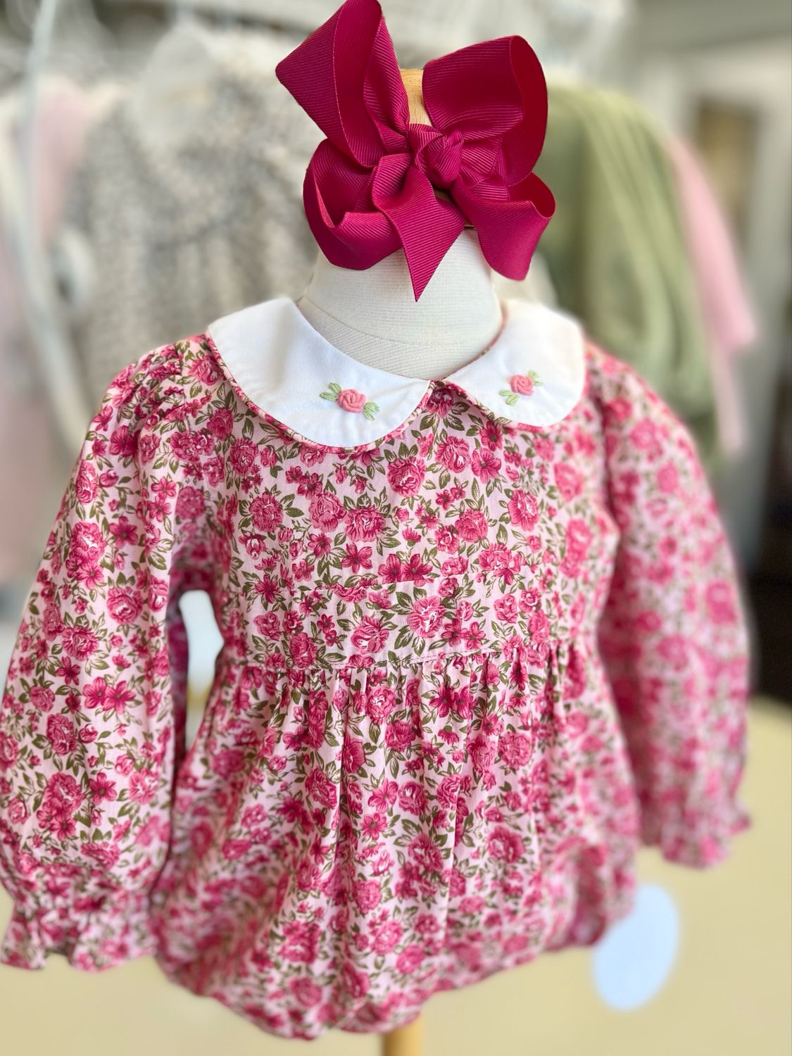 581 Rebecca Floral Bubble