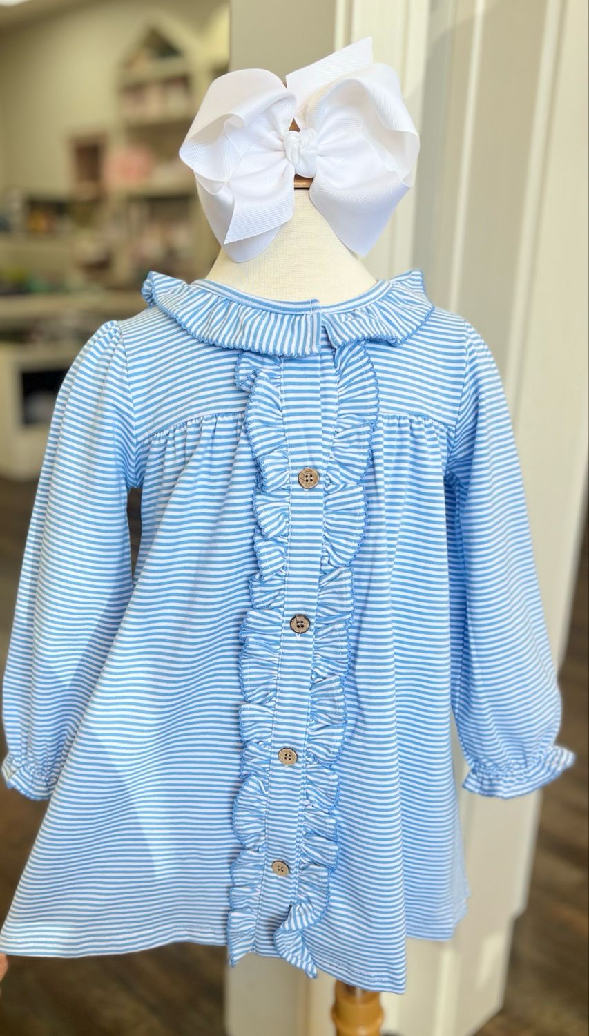 589 Savannah Button Dress