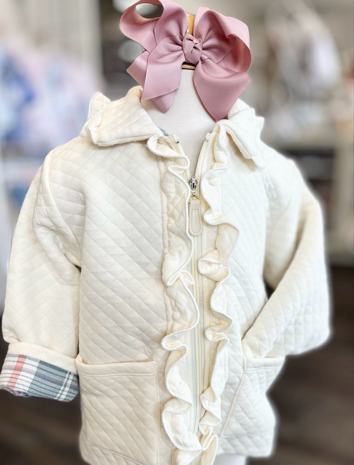 605 Dolly Ruffle Coat