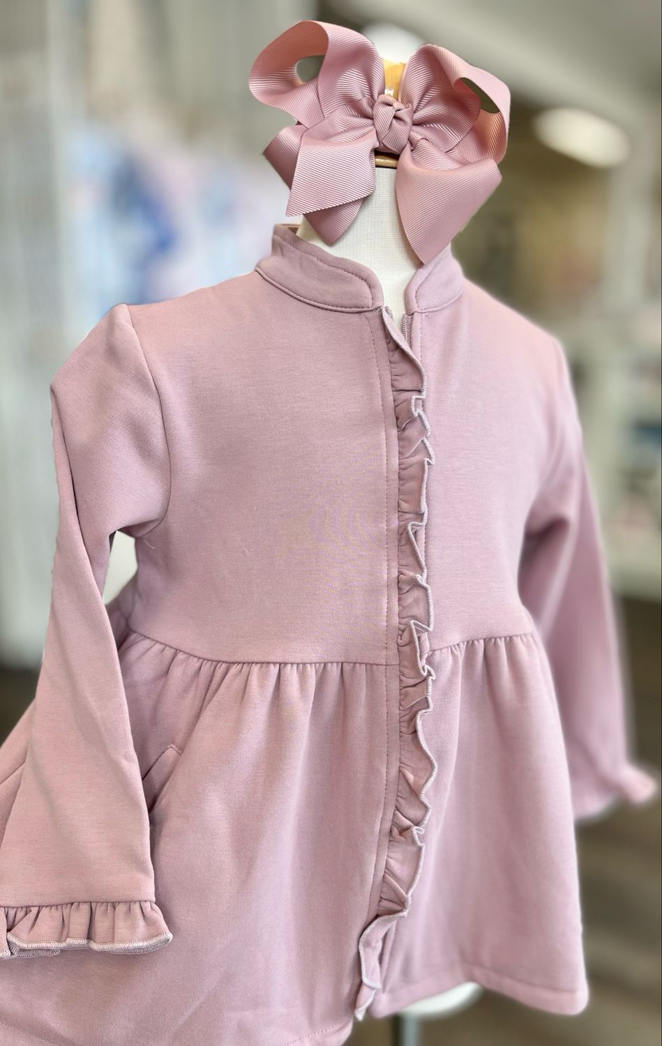 606 Kennedy Ruffle Coat