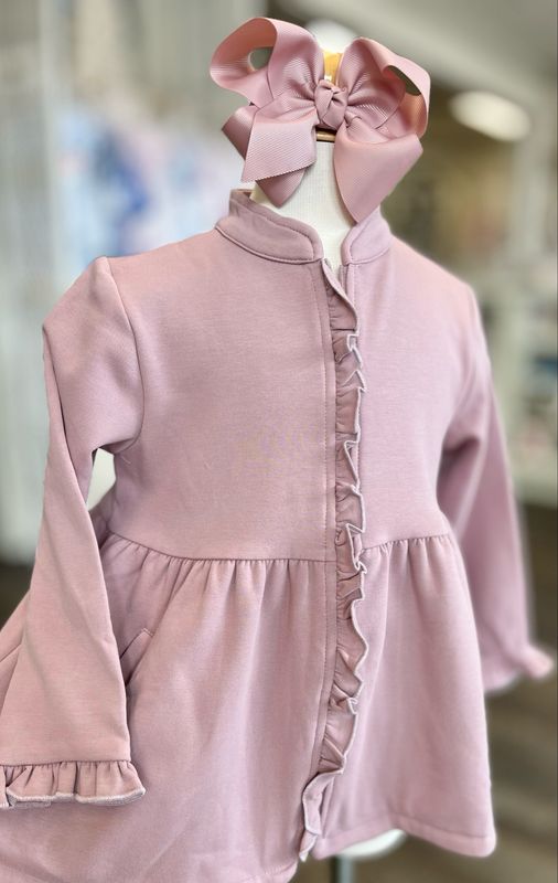 606 Kennedy Ruffle Coat 606 Kennedy Ruffle Coat