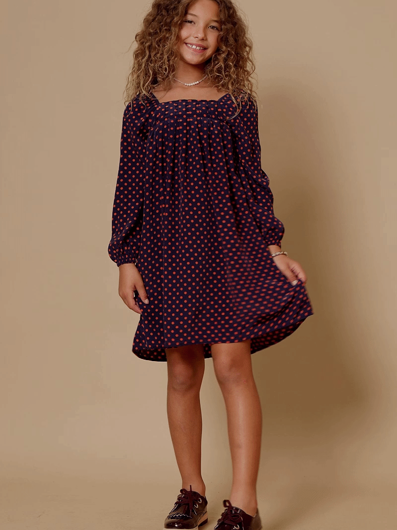 636 Nova Polka Dot Dress