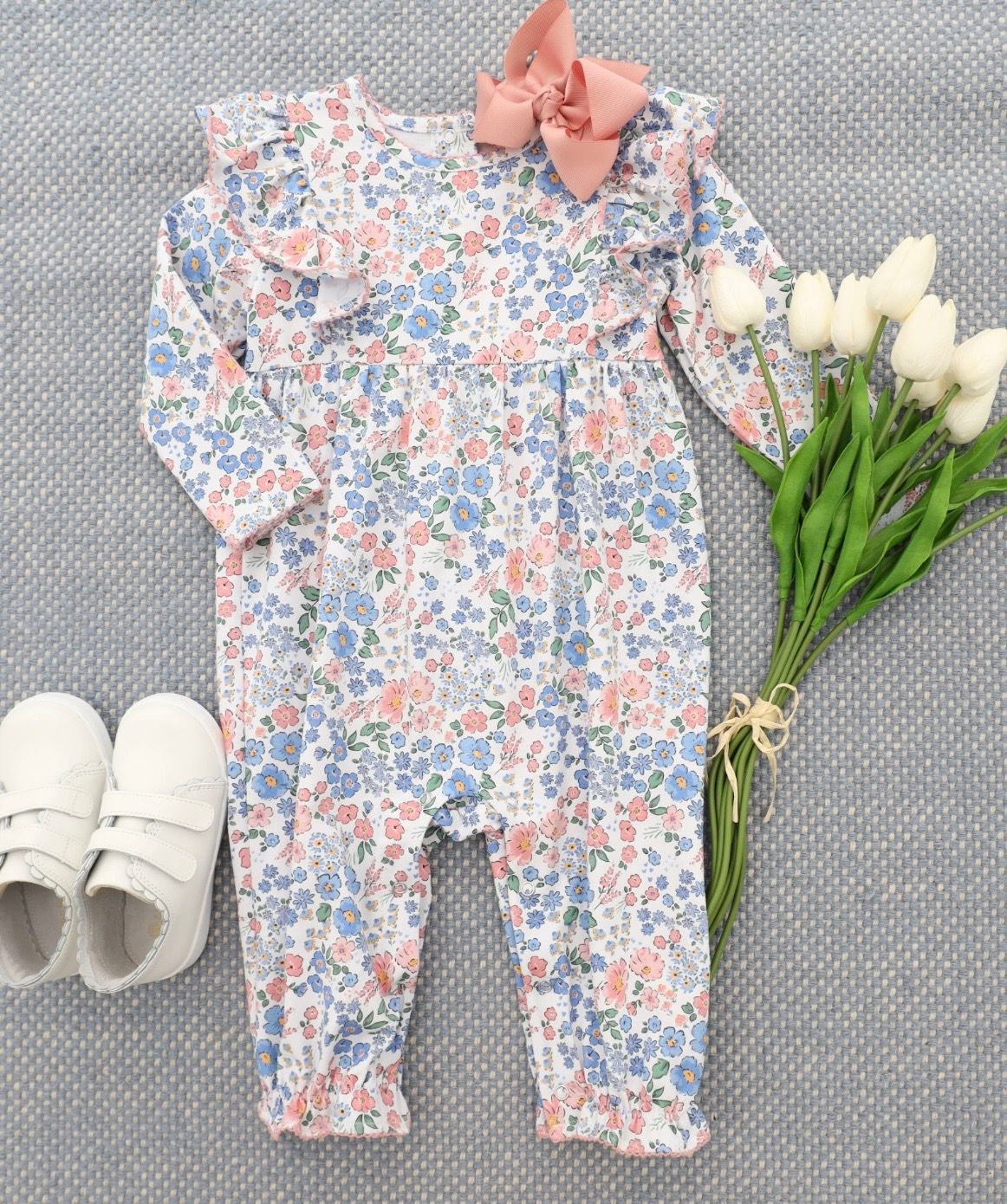 655 Autumn Blooms Frances Romper