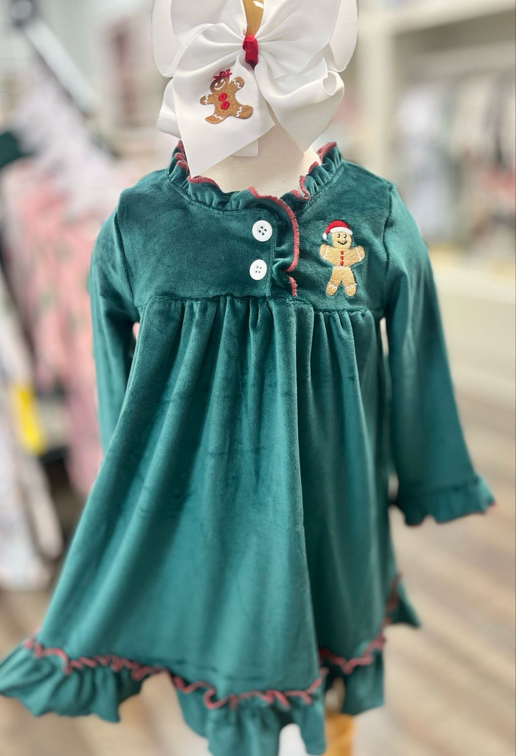 685 Velvet Gingerbread Gown