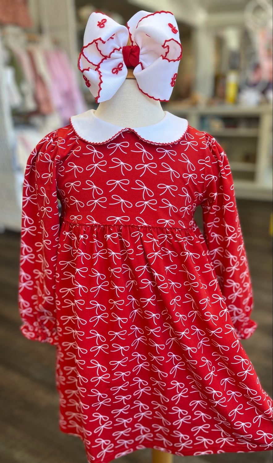 921 Mary Claire Bow Dress 921 Mary Claire Bow Dress