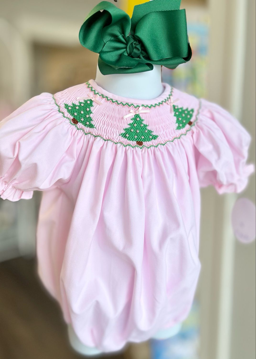 928 Tinley Tree Smocked Bubble 928 Tinley Tree Smocked Bubble
