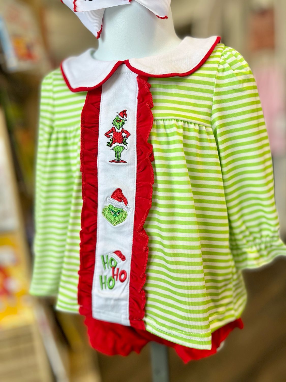 933 Grinch Bloomer Set 933 Grinch Bloomer Set