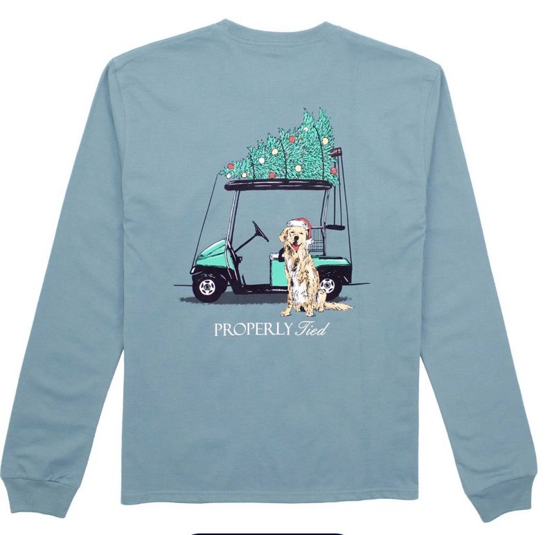 959 Properly Tied Santa’s Caddy Tee 959 Properly Tied Santa’s Caddy Tee