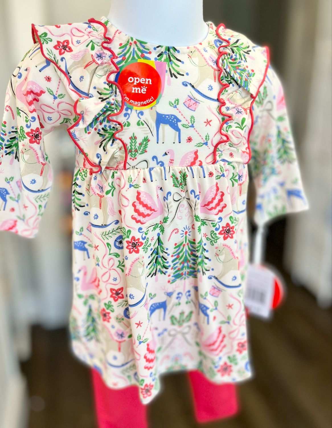 970 Magnetic Sugar Plum Dress And Legging Set 970 Magnetic Sugar Plum Dress And Legging Set