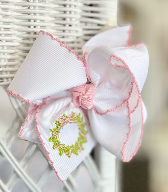 980 Moonstitch Wreath Bow 980 Moonstitch Wreath Bow