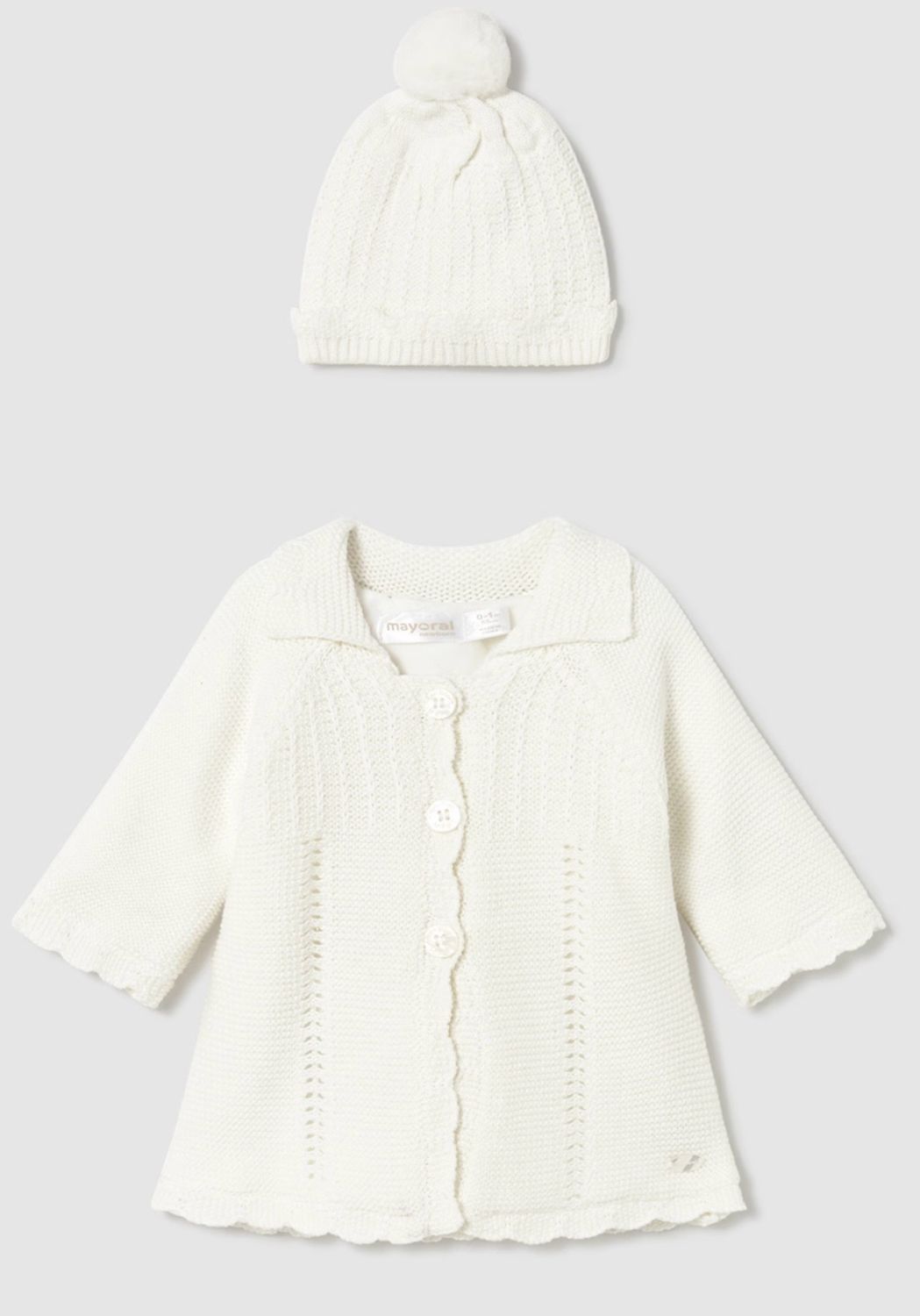 892 Cara Lined Knit Sweater And Hat Set 892 Cara Lined Knit Sweater And Hat Set