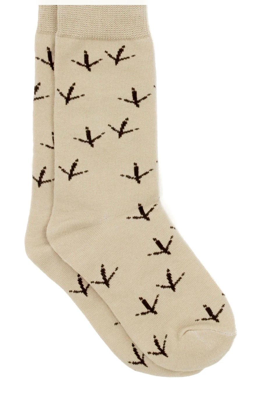 720 Properly Tied Turkey Tracks Socks 720 Properly Tied Turkey Tracks Socks