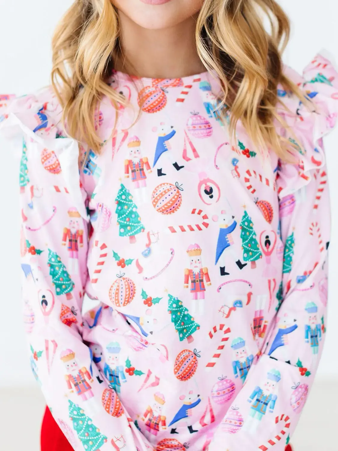 866 Nutcracker Ruffle Tee 866 Nutcracker Ruffle Tee