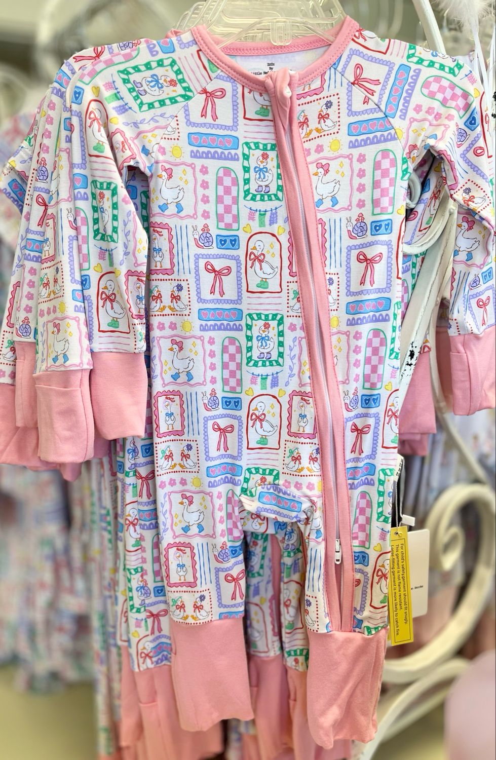 859 Goosie Zip Romper 859 Goosie Zip Romper