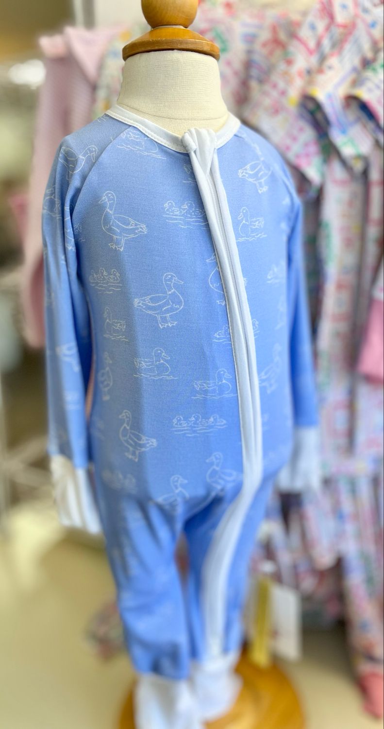 851 Goose On The Loose Zip Pajama 851 Goose On The Loose Zip Pajama