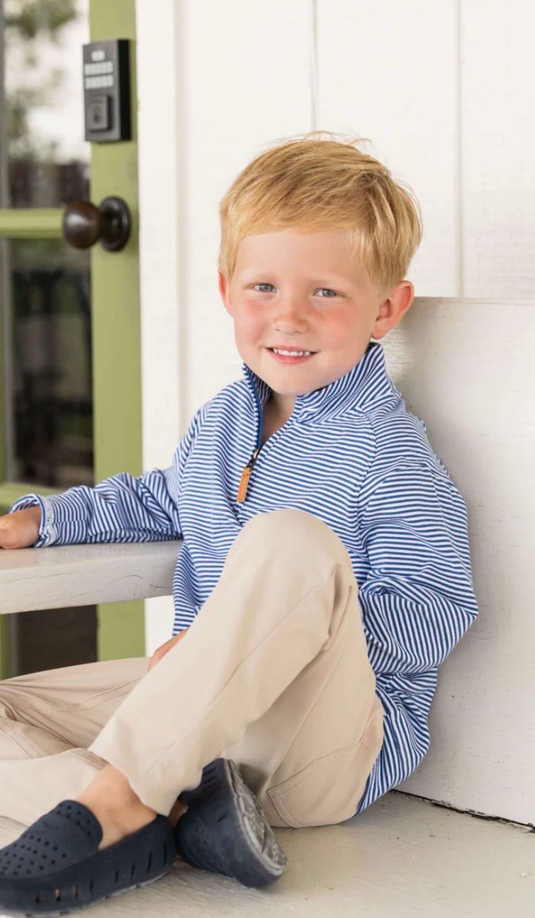 822 Collins Stripe Quarter Zip Pullover 822 Collins Stripe Quarter Zip Pullover