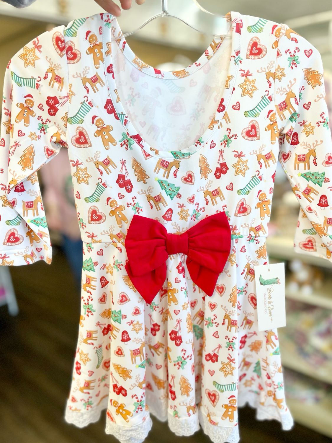 951 Gingerbread Bow dress 951 Gingerbread Bow dress