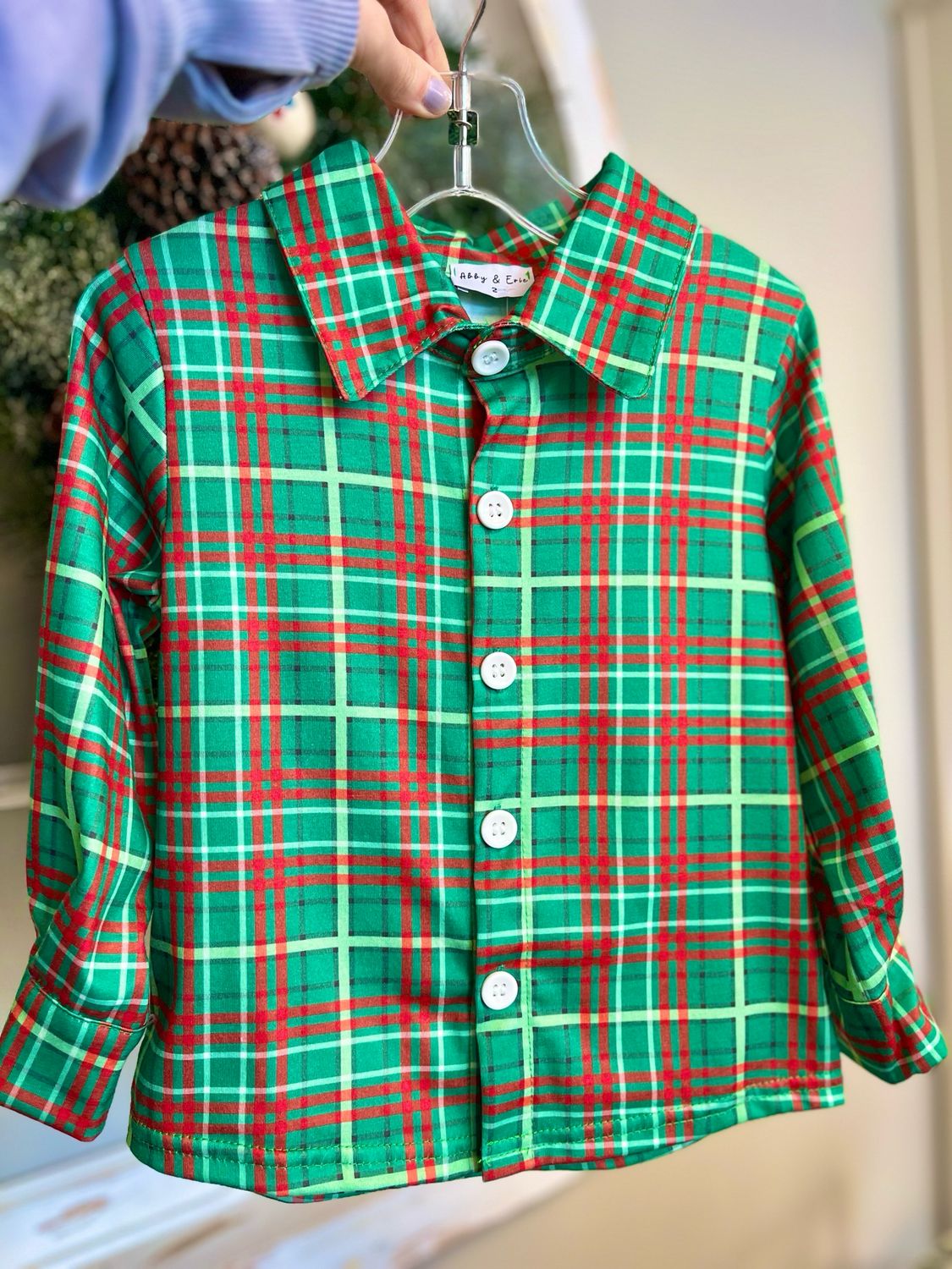 102 Santa’s Helper Button Up 102 Santa’s Helper Button Up