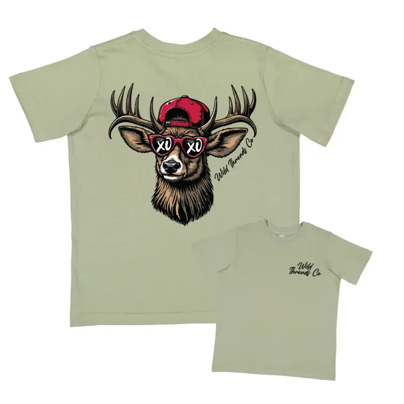 122 XOXO Deer Tee