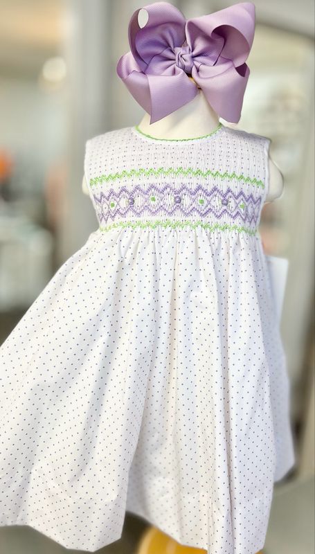 330 Mabel Sleeveless Smocked Dress