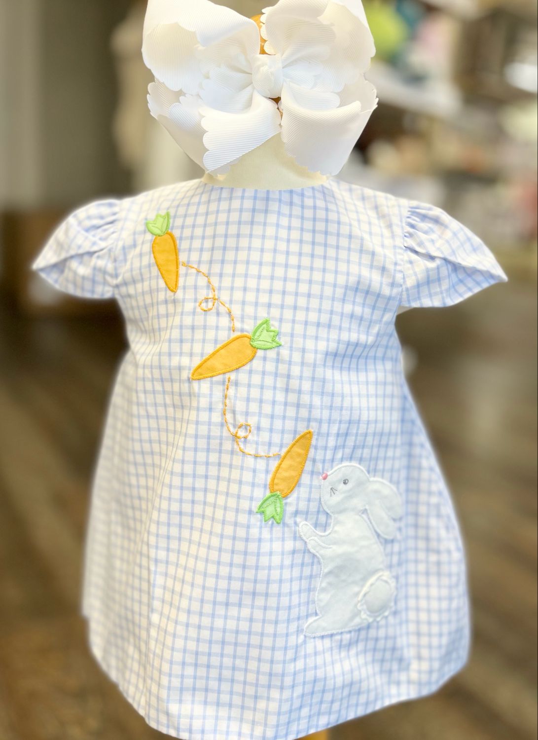 308 Hop Hop Check Dress