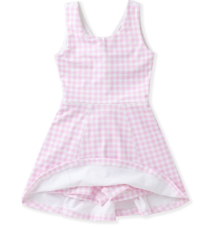 151 Pink Gingham Athletic Dress 151 Pink Gingham Athletic Dress
