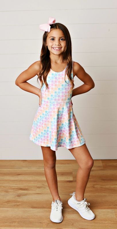 153 Gingham Mouse Athletic Dress 153 Gingham Mouse Athletic Dress