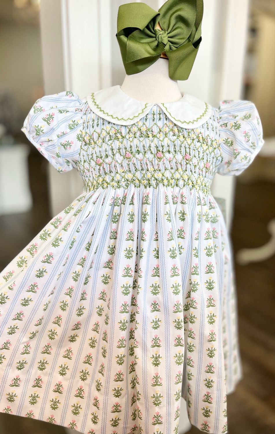 301 Eleanore Smocked Dress
