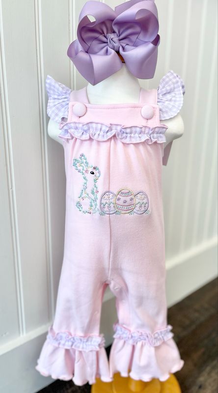 297 Bunny Blooms Romper
