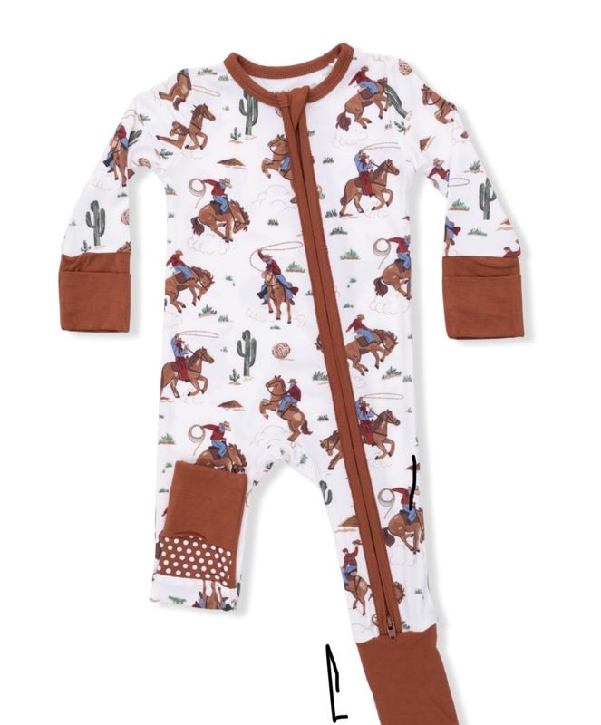 168 Buckaroo Zip Romper