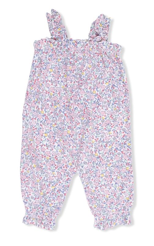 169 Elizabeth’s Garden Ruffle Strap Overall