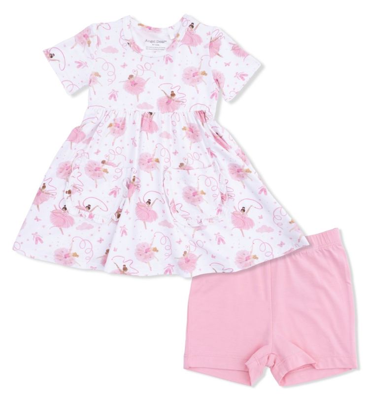 175 Twirly Ballerina Dress and Short Set