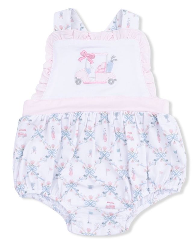 179 Pink Golf Trellis Bubble