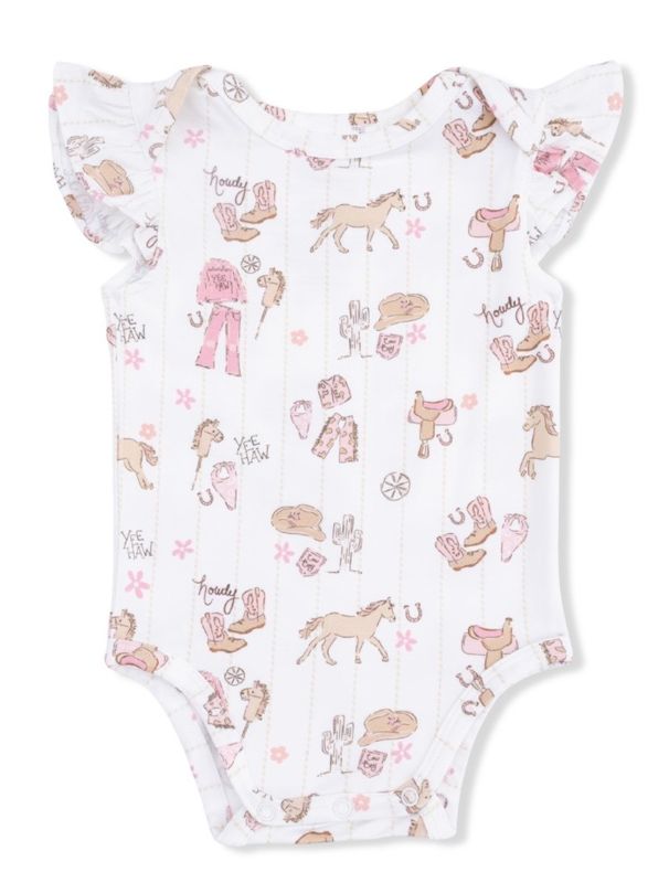 181 Cowgirl Nursery Bodysuit
